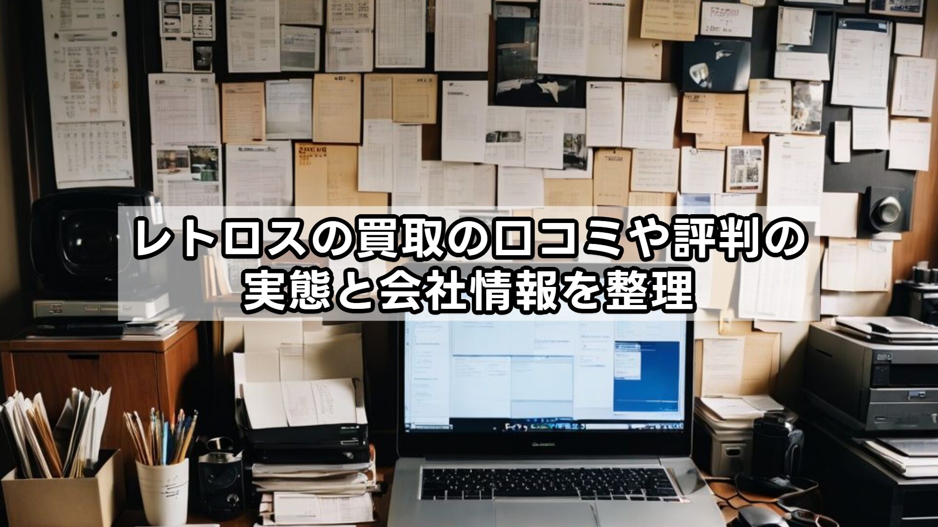 レトロスの買取の口コミや評判の実態と会社情報を整理