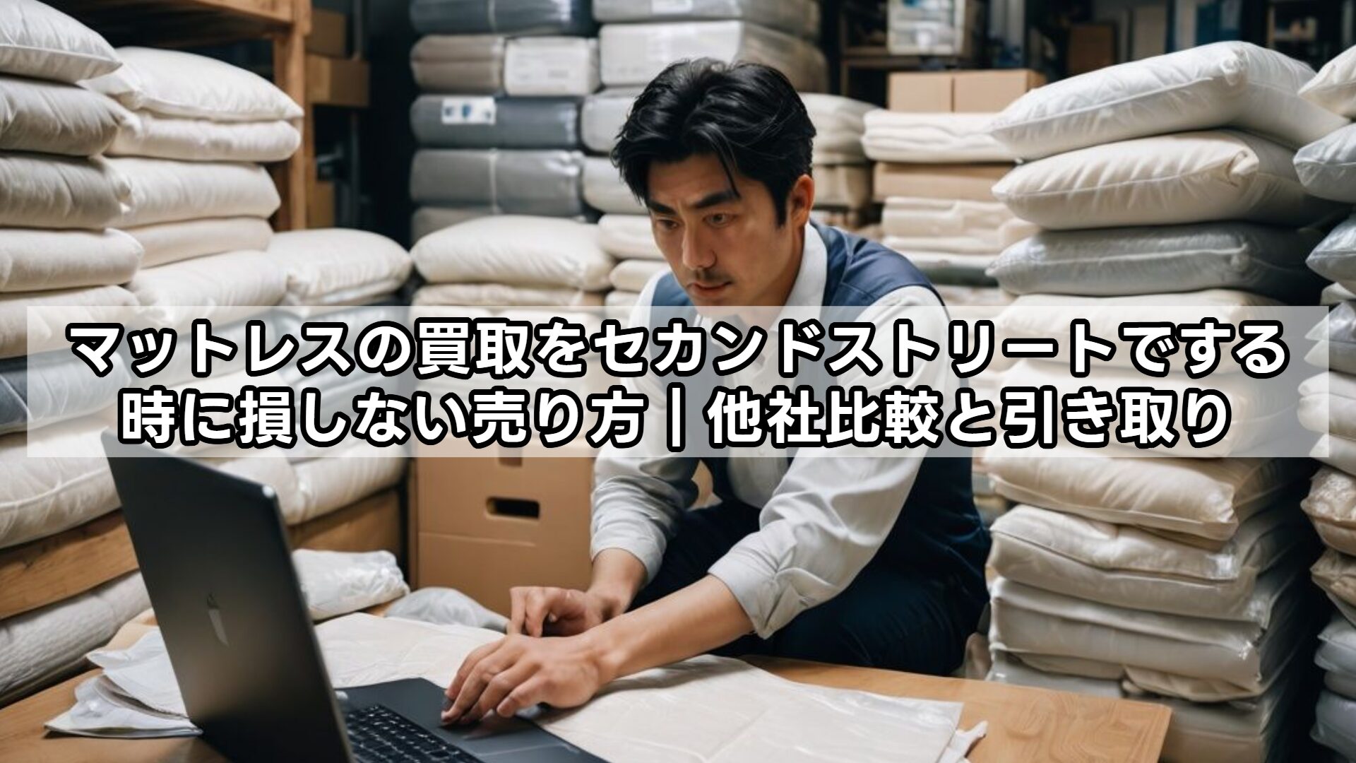 マットレスの買取をセカンドストリートでする時に損しない売り方｜他社比較と引き取り