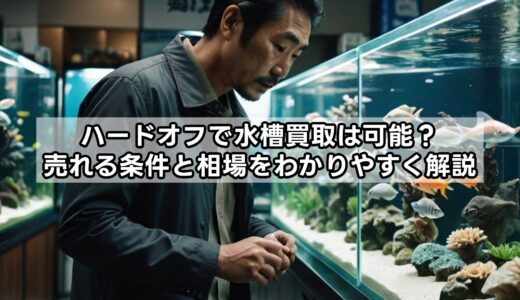 ハードオフで水槽買取は可能？売れる条件と相場をわかりやすく解説