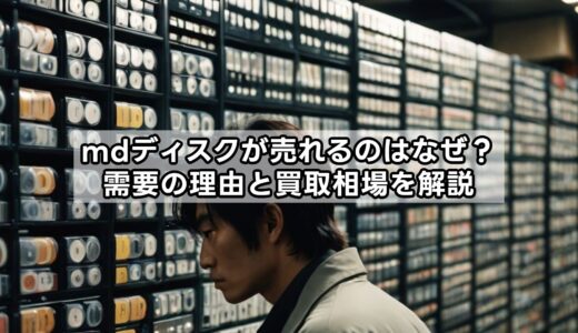 mdディスクが売れるのはなぜ？需要の理由と買取相場を解説