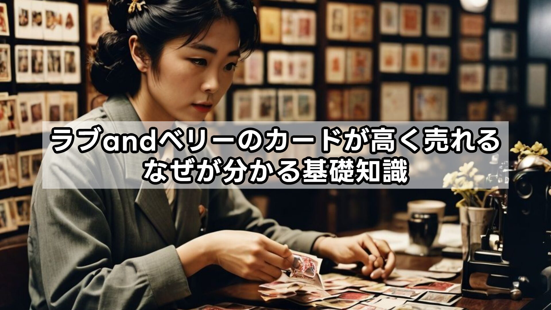 ラブandベリーのカードが高く売れるなぜが分かる基礎知識