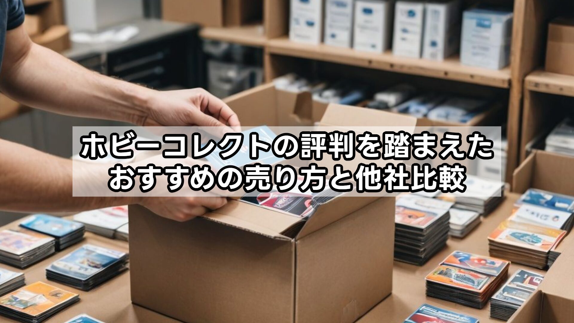 ホビーコレクトの評判を踏まえたおすすめの売り方と他社比較