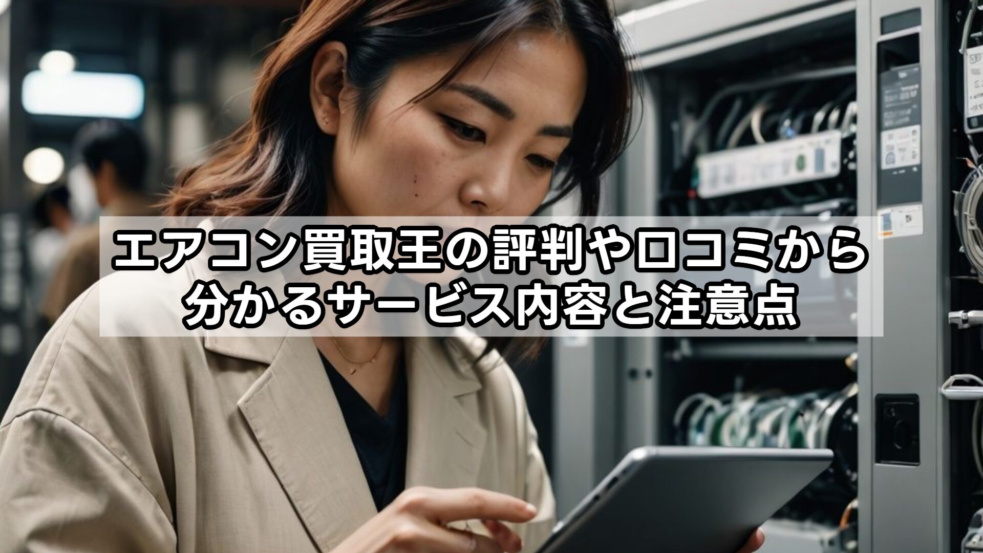 エアコン買取王の評判や口コミから分かるサービス内容と注意点