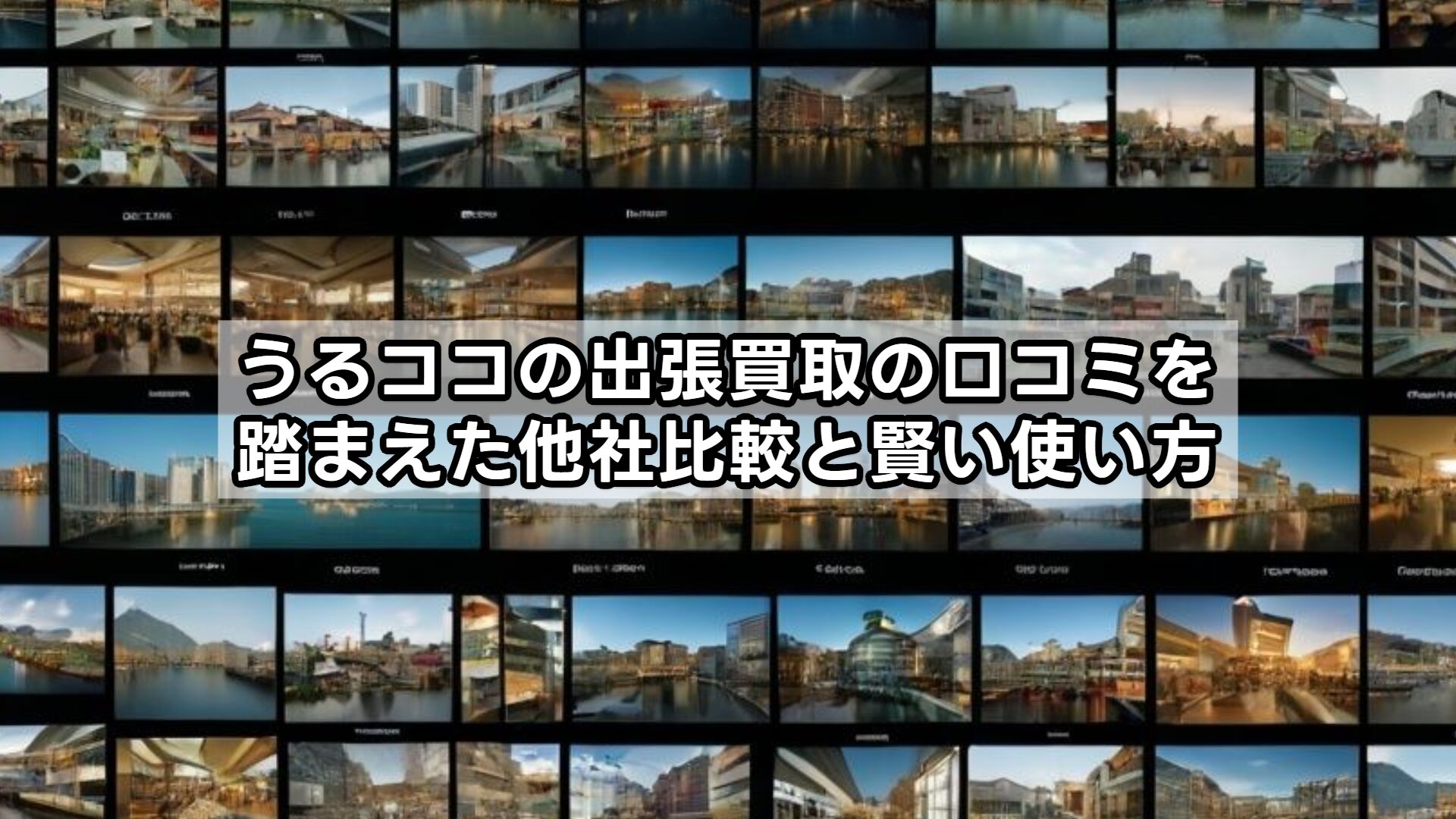 うるココの出張買取の口コミを踏まえた他社比較と賢い使い方