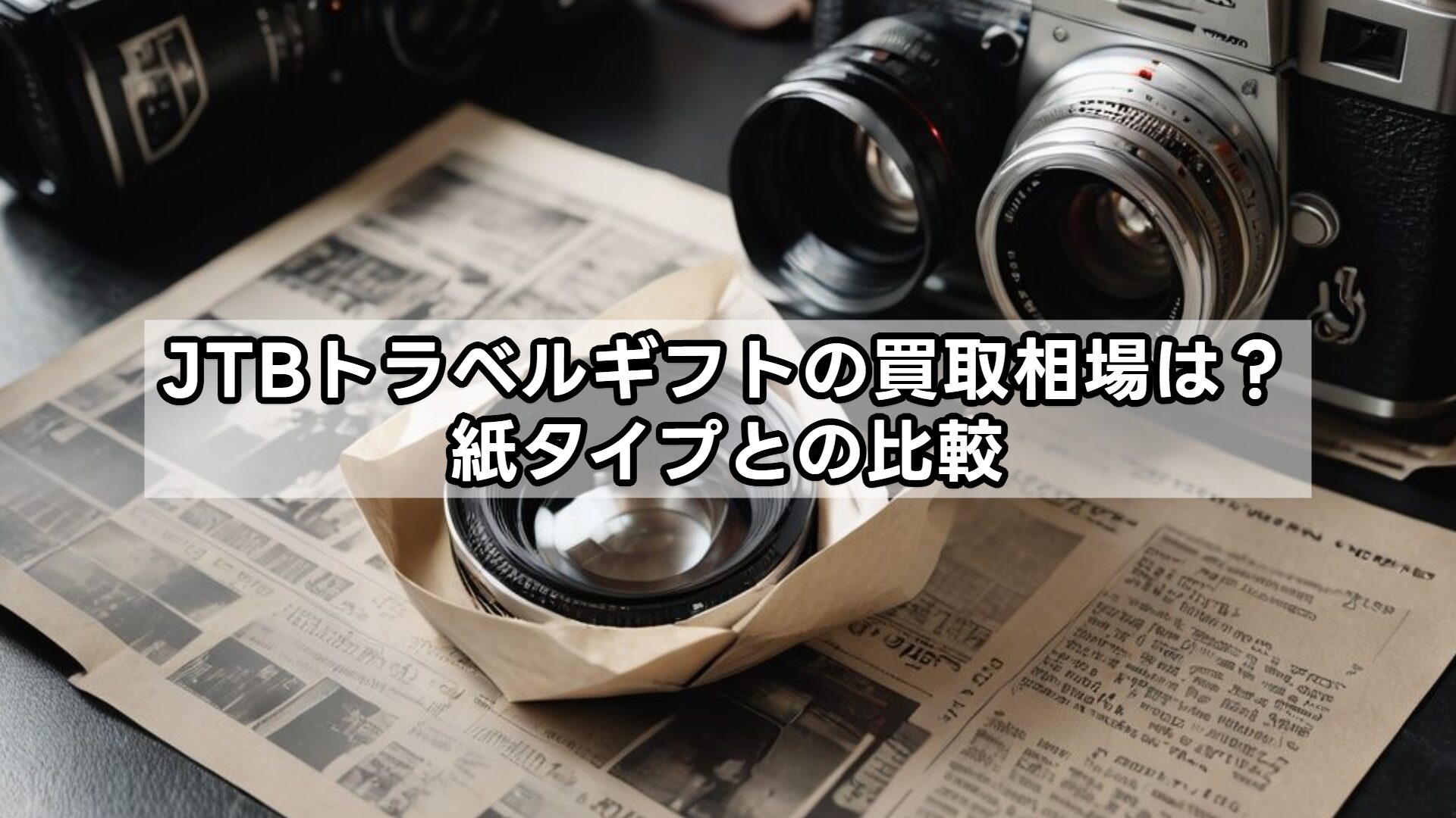 JTBトラベルギフトの買取相場は？紙タイプとの比較