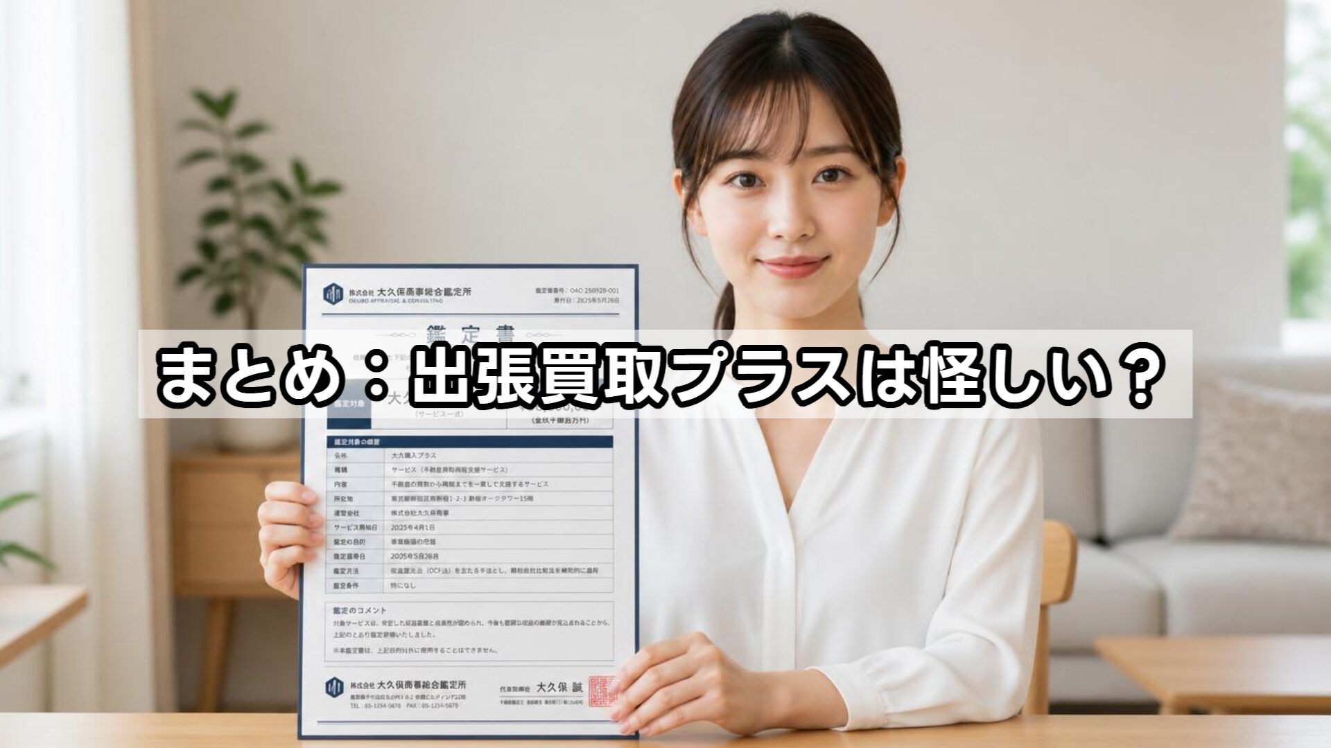 まとめ：出張買取プラスは怪しい？口コミから読み解く安全な使い方