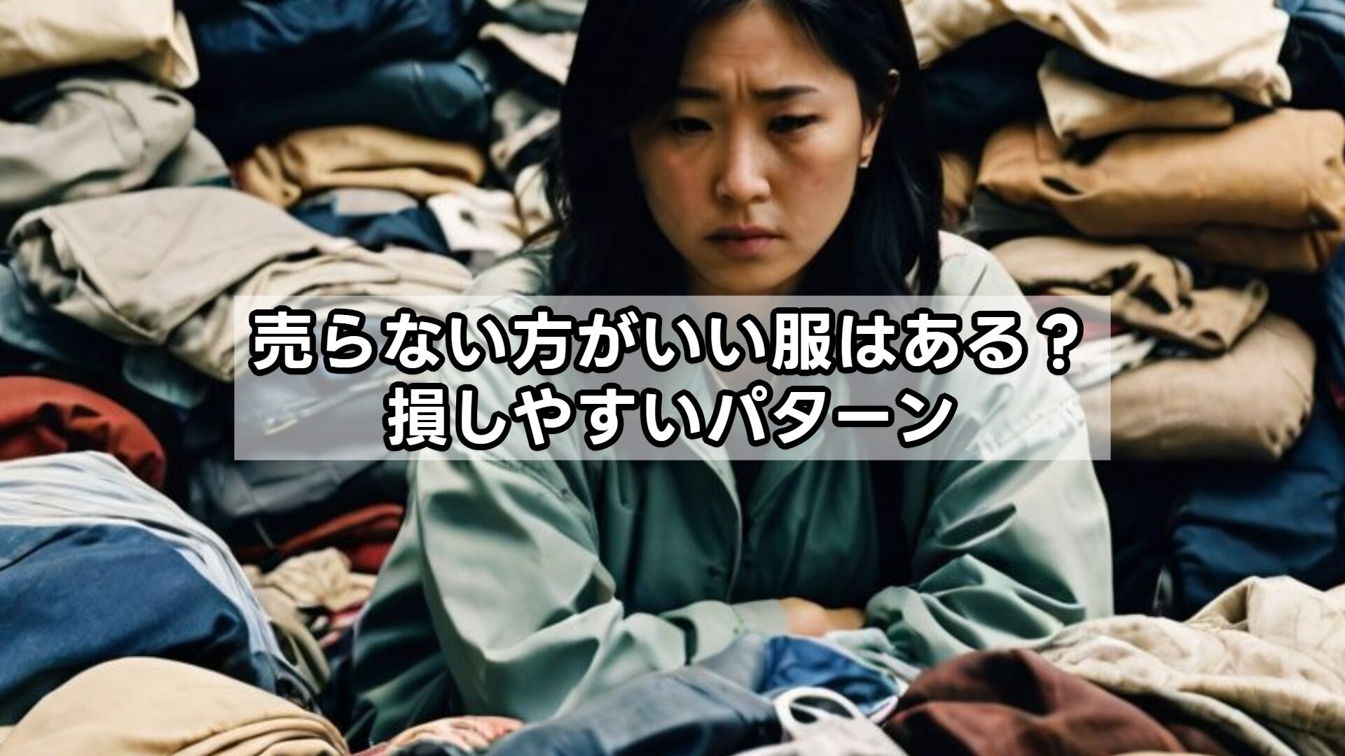 売らない方がいい服はある？損しやすいパターン