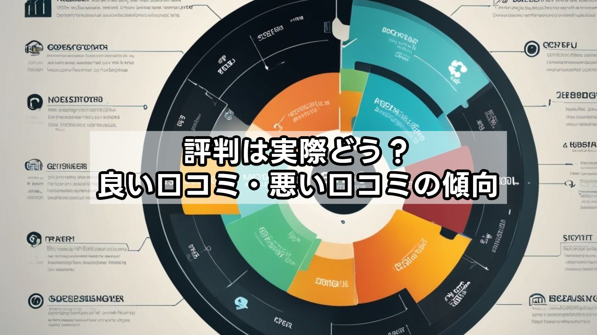 評判は実際どう？良い口コミ・悪い口コミの傾向