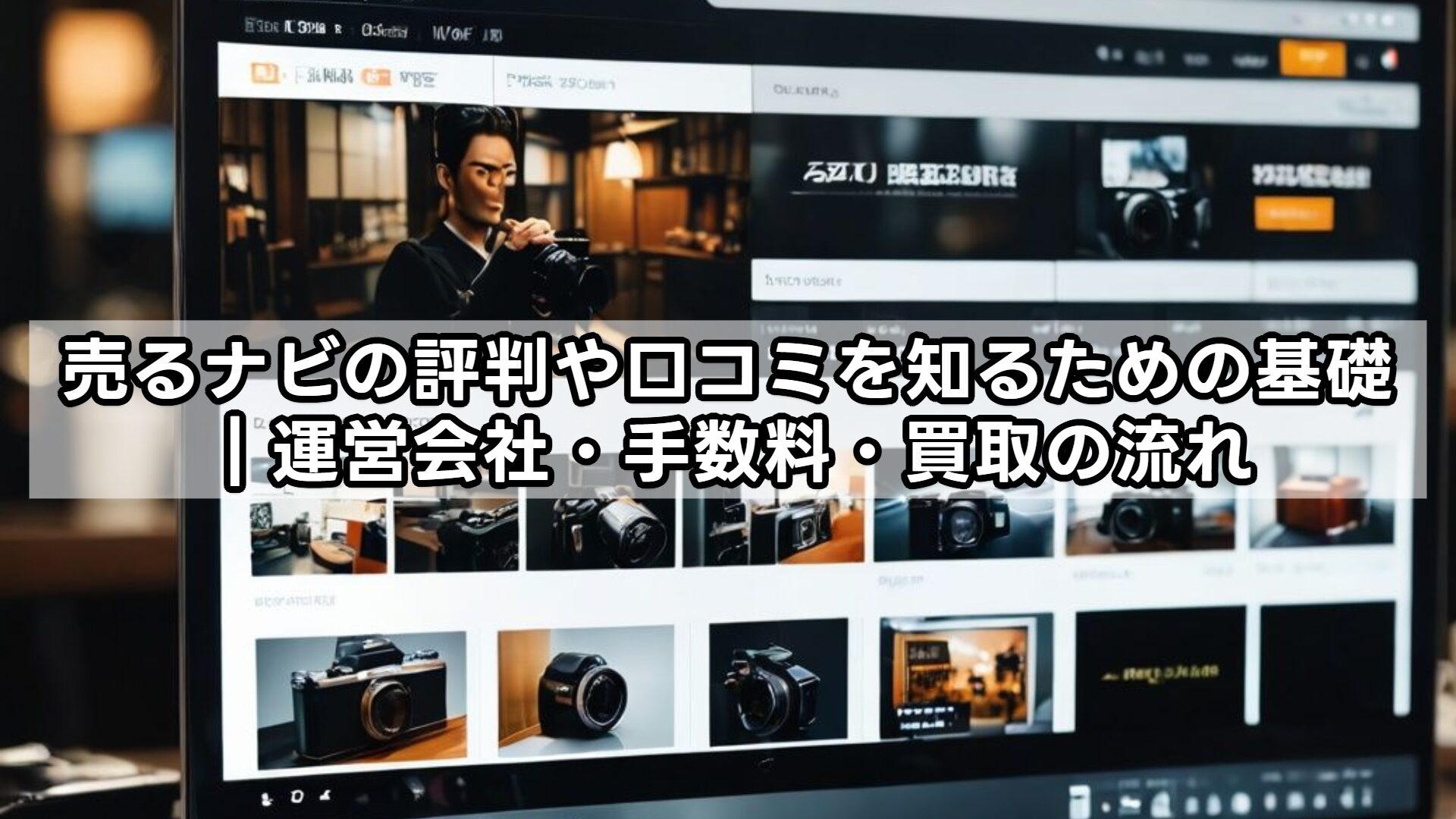 売るナビの評判や口コミを知るための基礎｜運営会社・手数料・買取の流れ