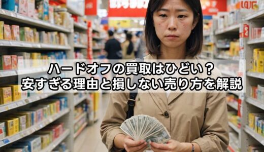 ハードオフの買取はひどい？安すぎる理由と損しない売り方を解説