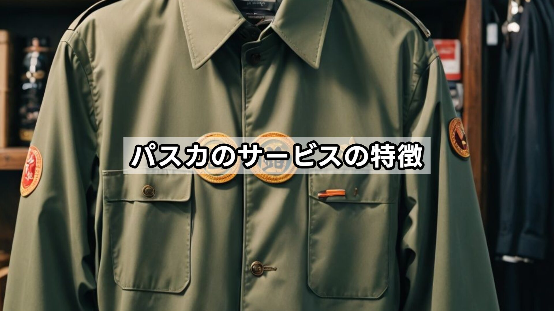 パスカのサービスの特徴