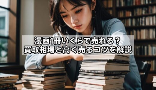 漫画1冊いくらで売れる？買取相場と高く売るコツを解説