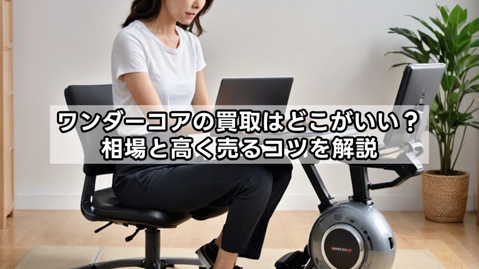 ワンダーコアの買取はどこがいい？相場と高く売るコツを解説