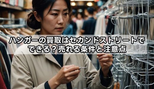 ハンガーの買取はセカンドストリートでできる？売れる条件と注意点