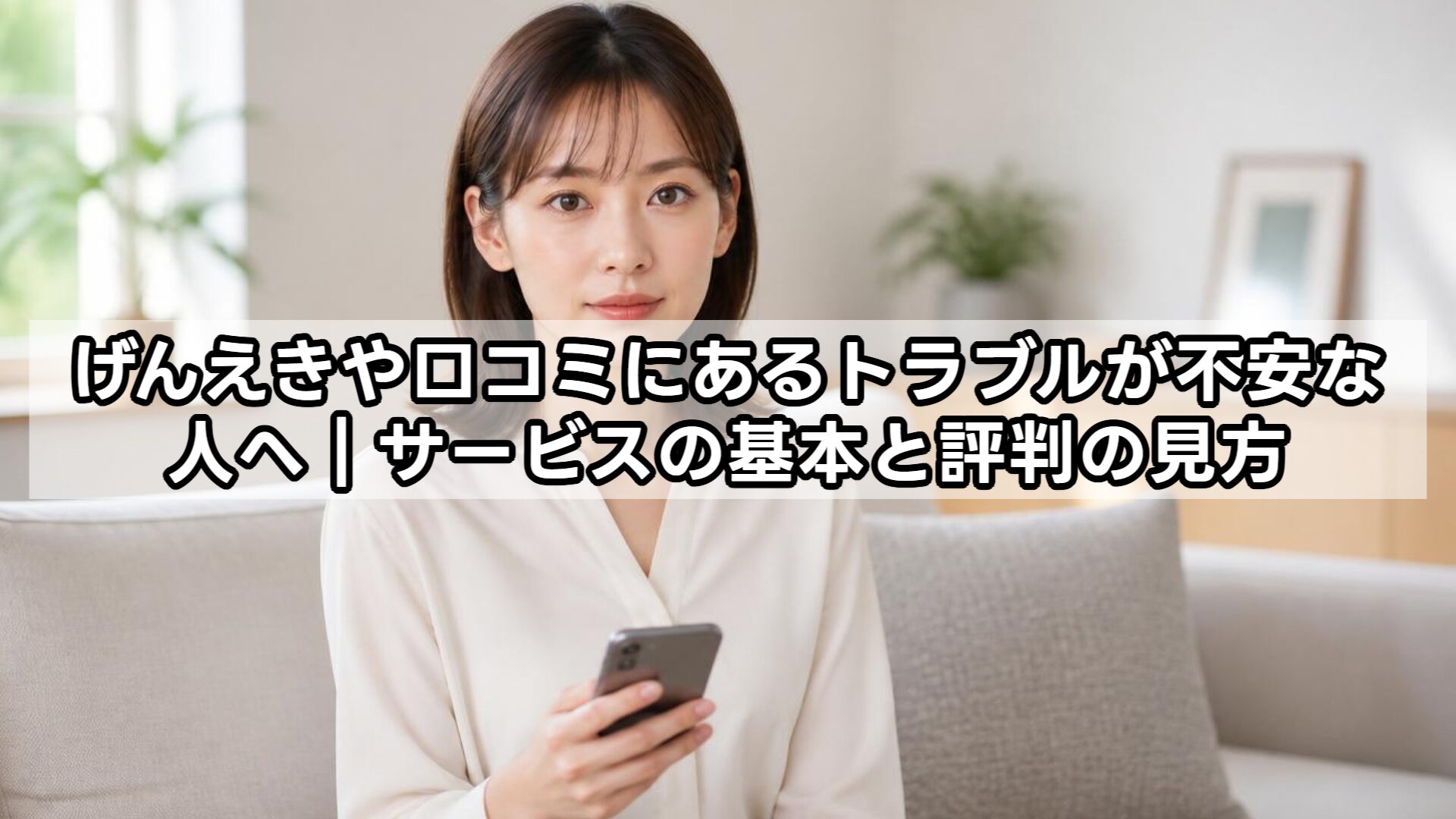 げんえきや口コミにあるトラブルが不安な人へ｜サービスの基本と評判の見方