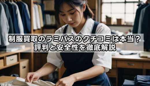 制服買取のラミパスのクチコミは本当？評判と安全性を徹底解説