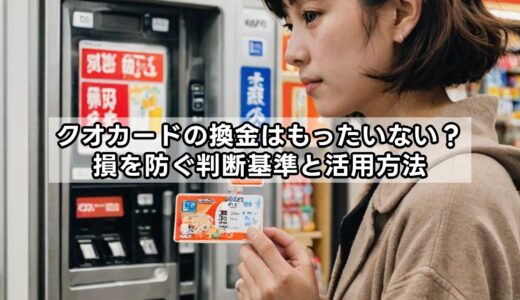 クオカードの換金はもったいない？損を防ぐ判断基準と活用方法