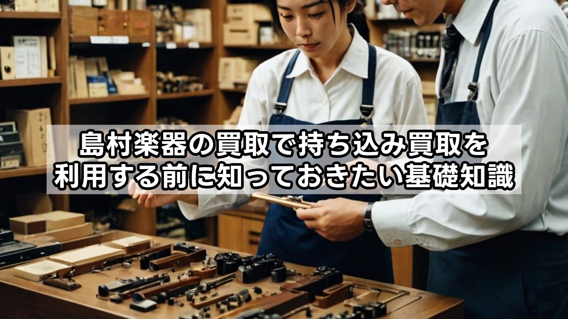 島村楽器の買取で持ち込み買取を利用する前に知っておきたい基礎知識