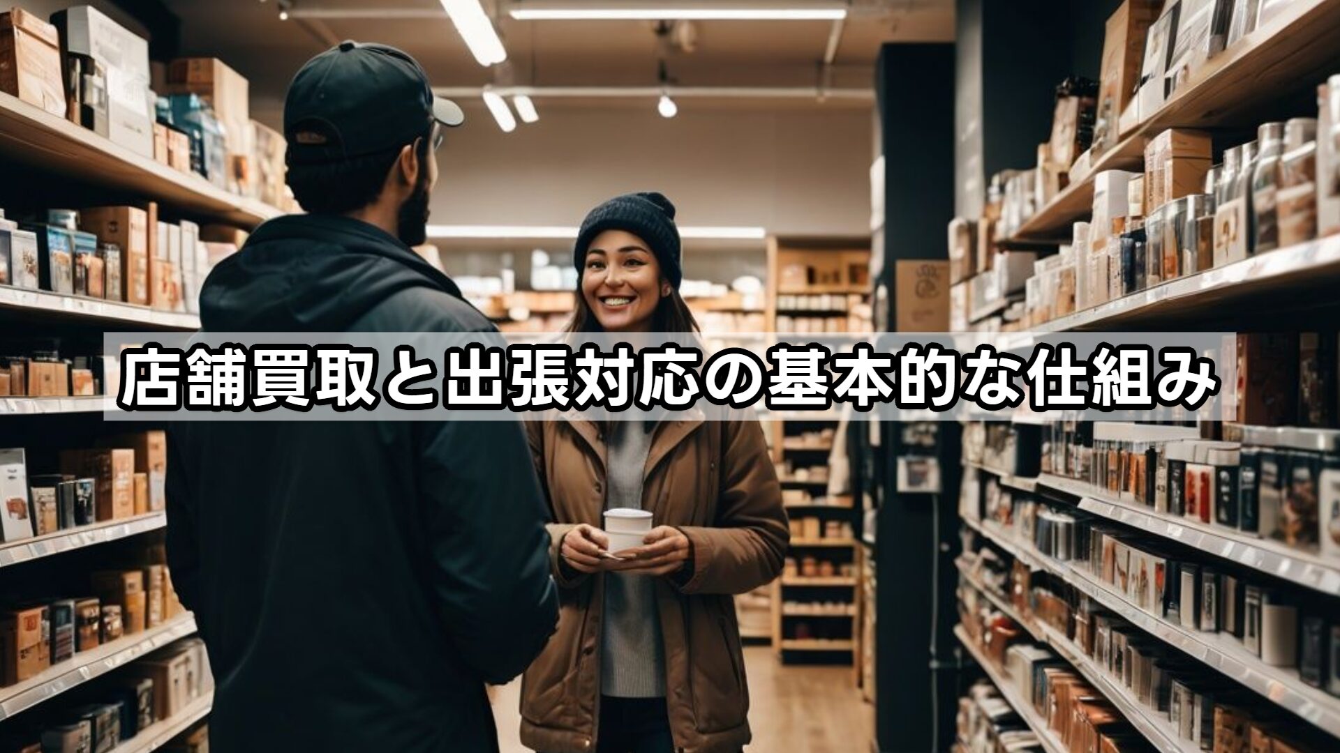 店舗買取と出張対応の基本的な仕組み