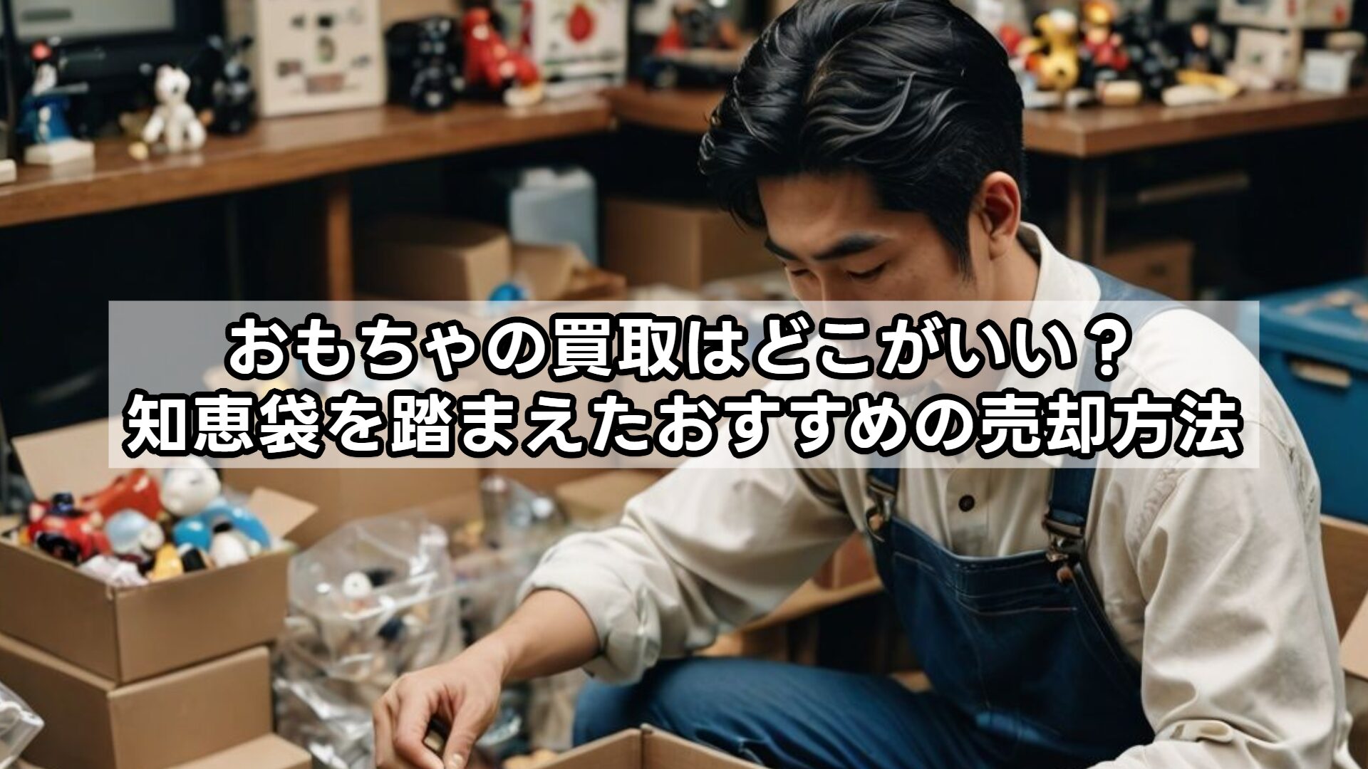 おもちゃの買取はどこがいい？知恵袋を踏まえたおすすめの売却方法