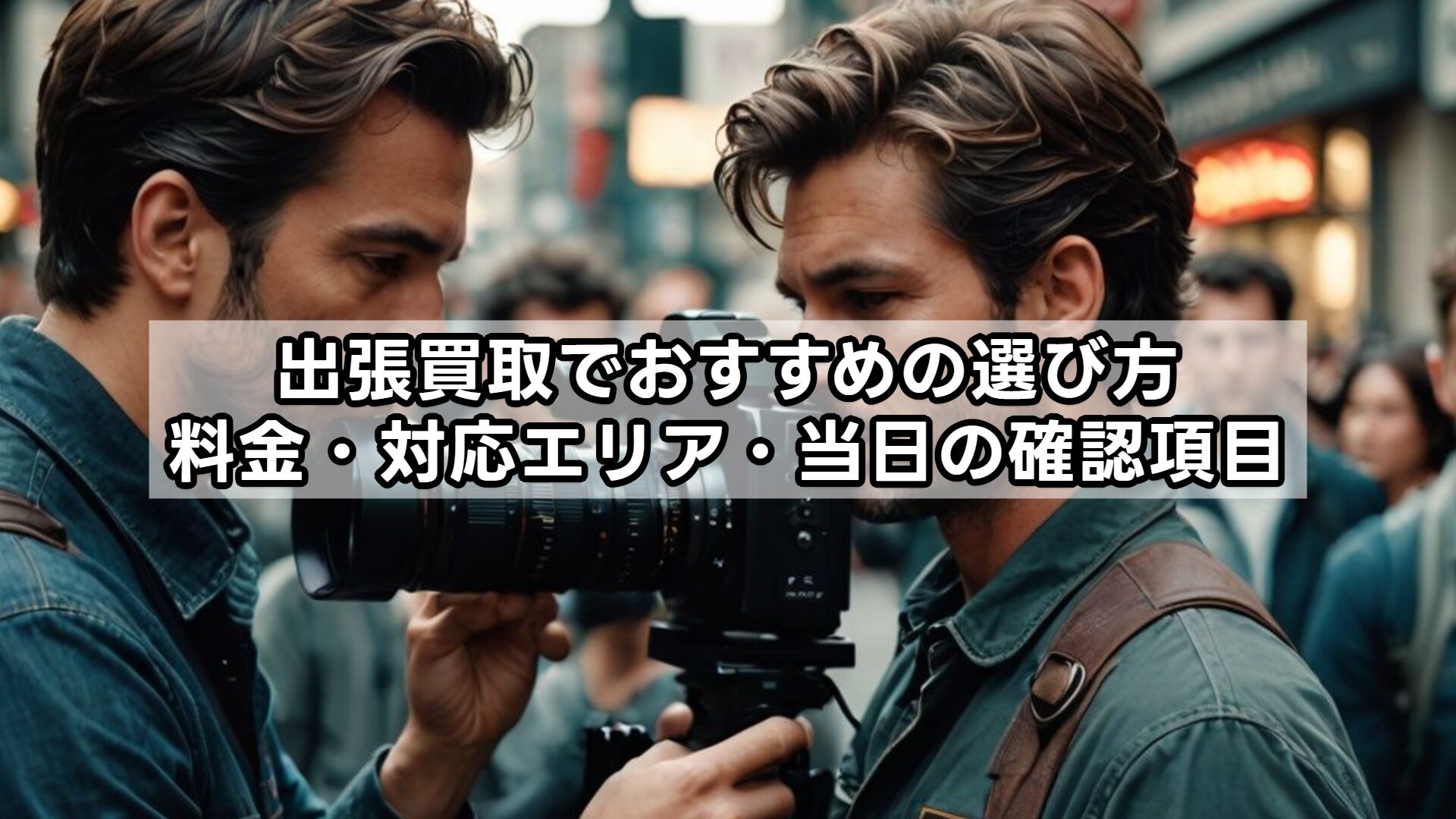 出張買取でおすすめの選び方｜料金・対応エリア・当日の確認項目