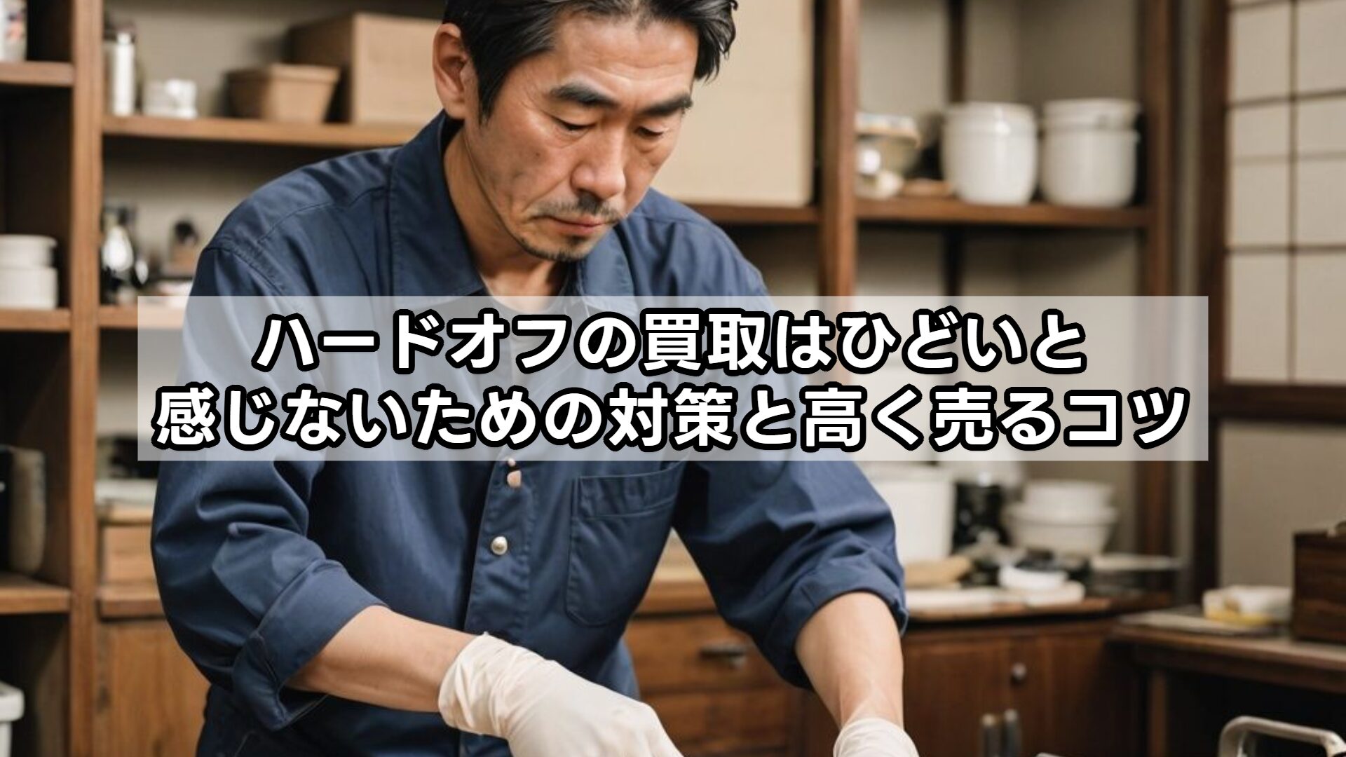 ハードオフの買取はひどいと感じないための対策と高く売るコツ