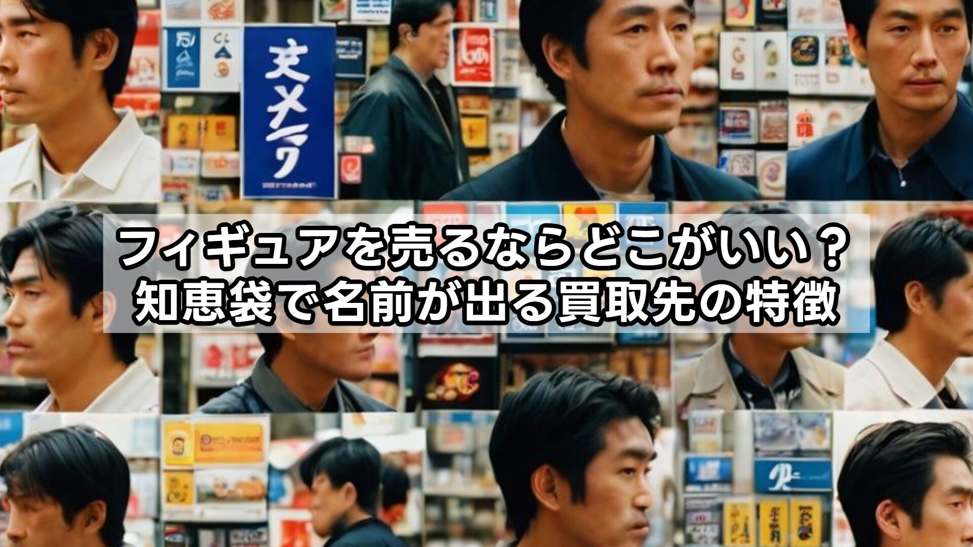 フィギュアを売るならどこがいい？知恵袋で名前が出る買取先の特徴