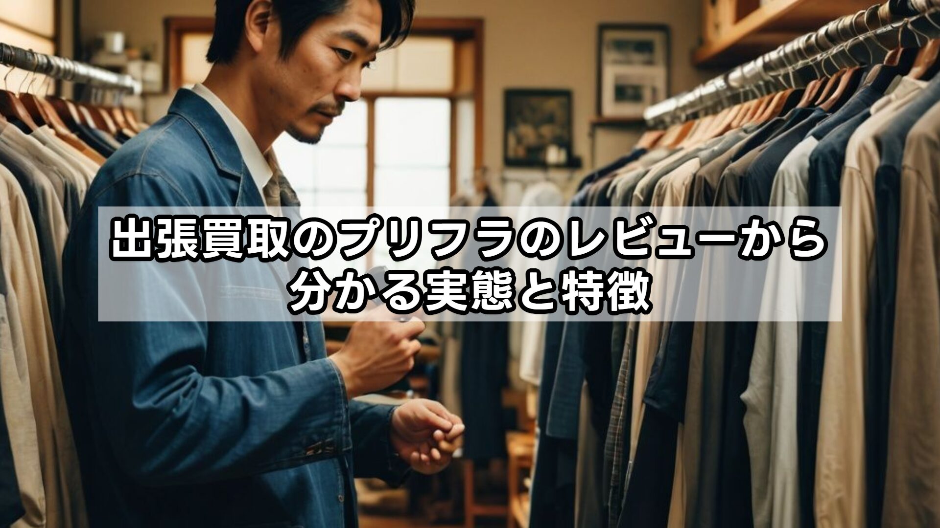 出張買取のプリフラのレビューから分かる実態と特徴