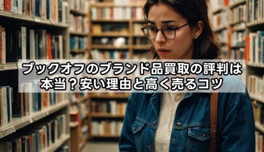 ブックオフのブランド品買取の評判は本当？安い理由と高く売るコツ