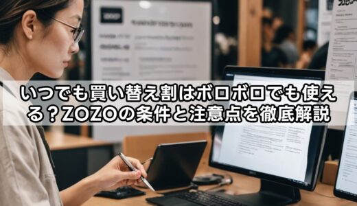 いつでも買い替え割はボロボロでも使える？ZOZOの条件と注意点を徹底解説