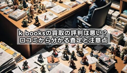 k booksの買取の評判は悪い？口コミから分かる査定と注意点