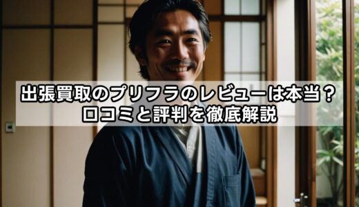 出張買取のプリフラのレビューは本当？口コミと評判を徹底解説