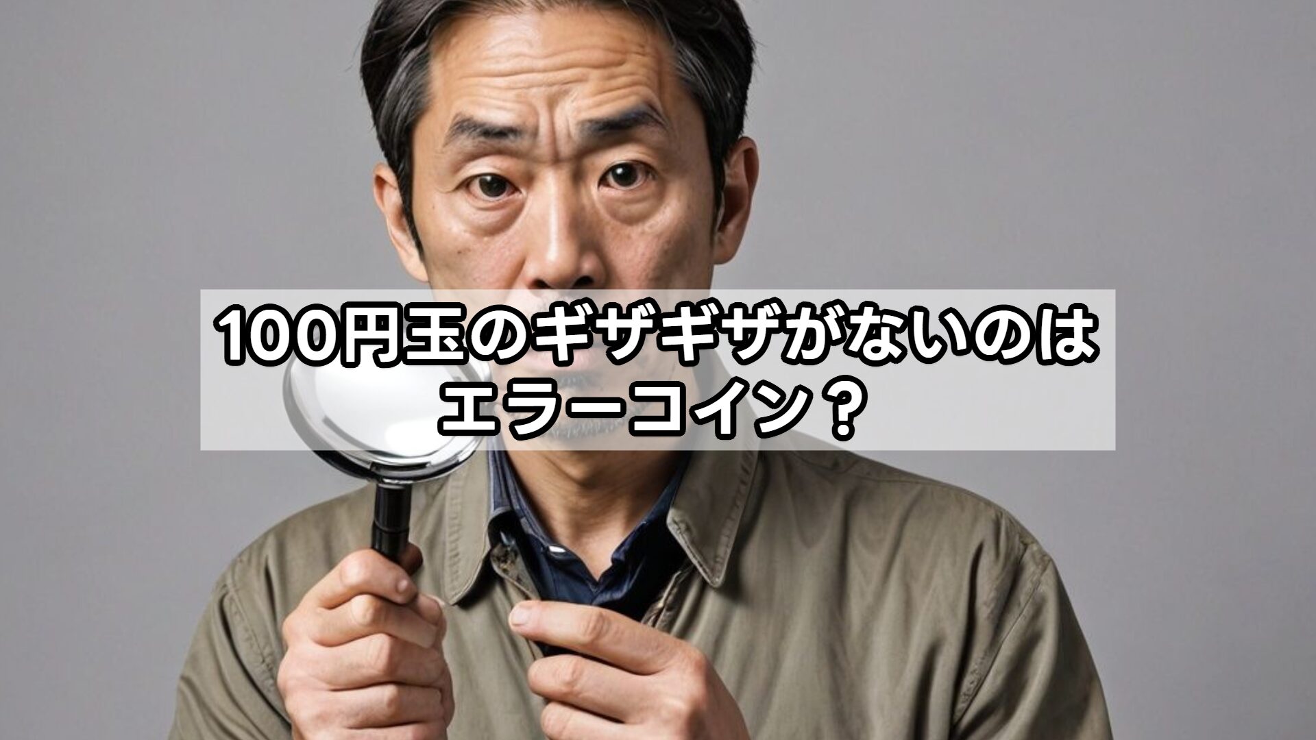 100円玉のギザギザがないのはエラーコイン？