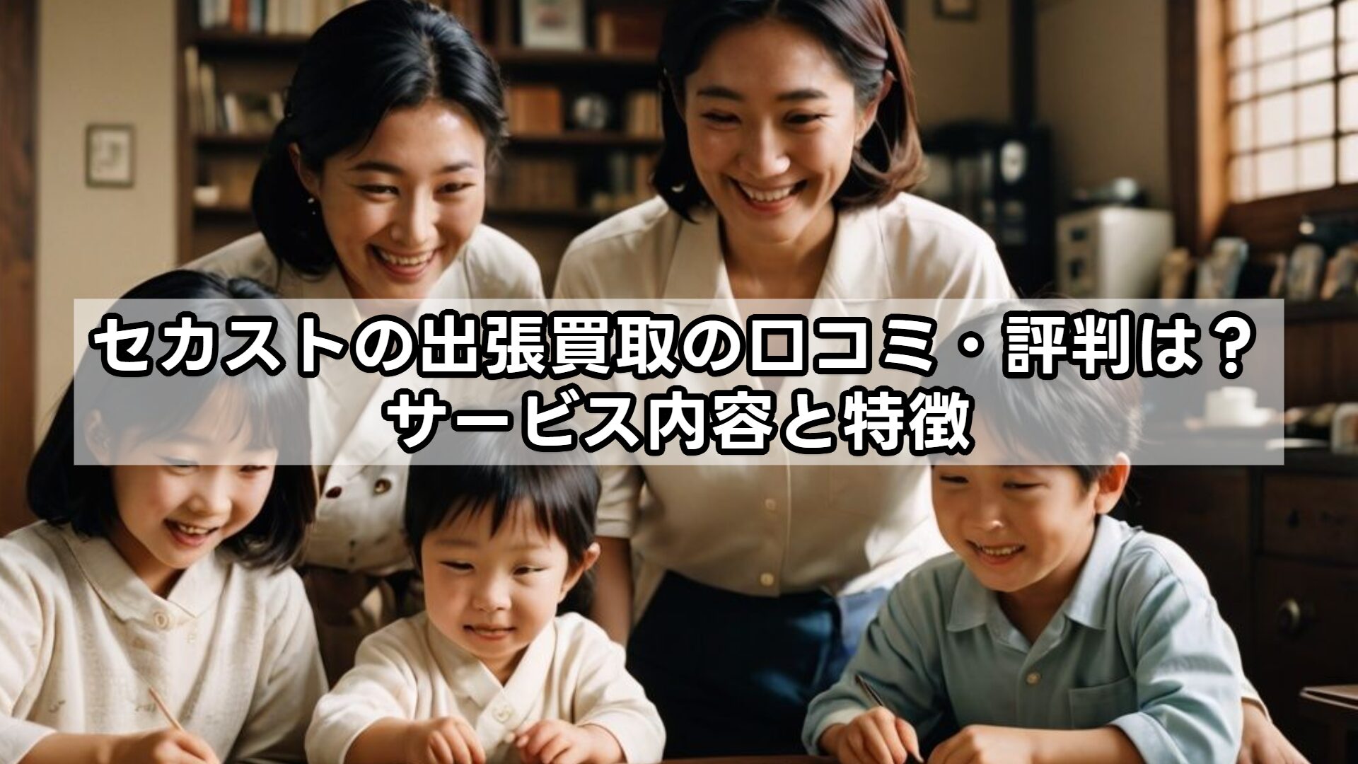 セカストの出張買取の口コミ・評判は？サービス内容と特徴