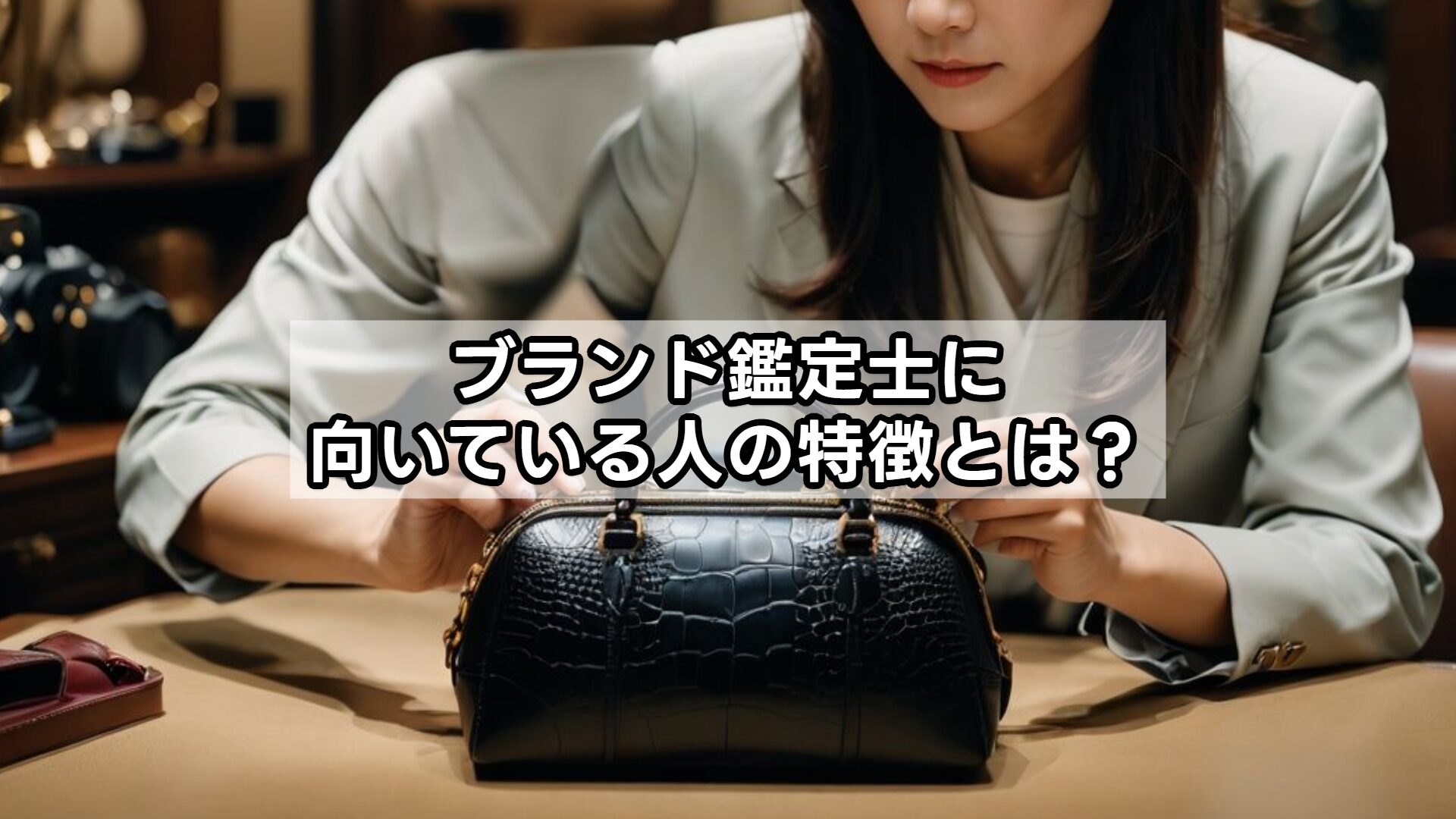 ブランド鑑定士に向いている人の特徴とは？