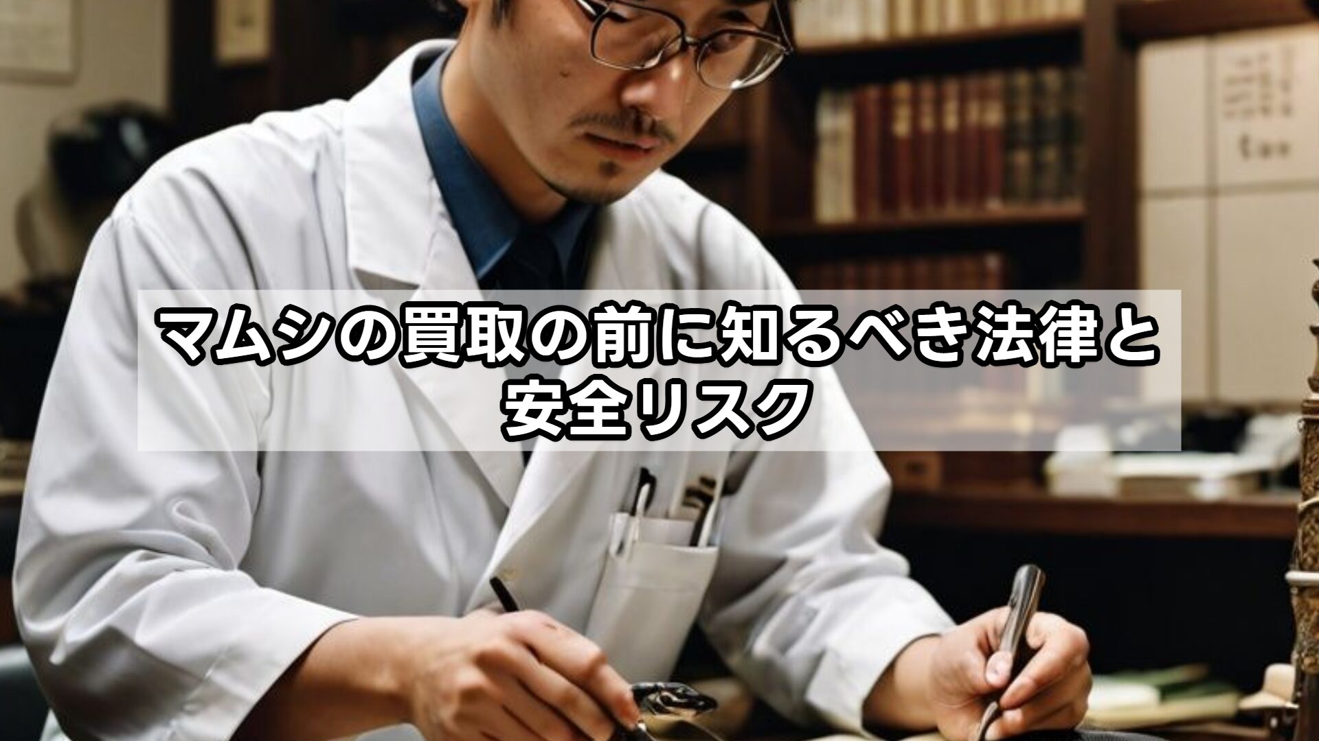 マムシの買取の前に知るべき法律と安全リスク