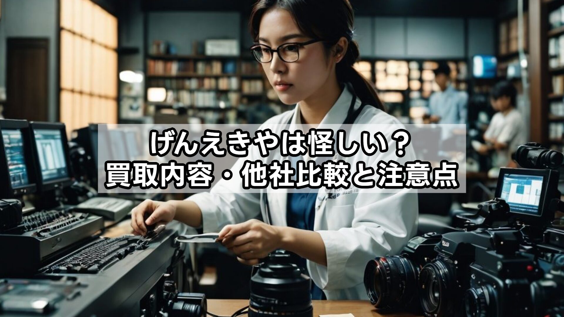 げんえきやは怪しい？買取内容・他社比較と注意点