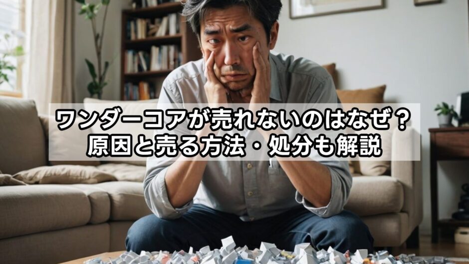 ワンダーコアが売れないのはなぜ？原因と売る方法・処分も解説