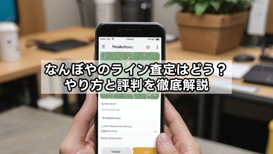 なんぼやのライン査定はどう？やり方と評判を徹底解説