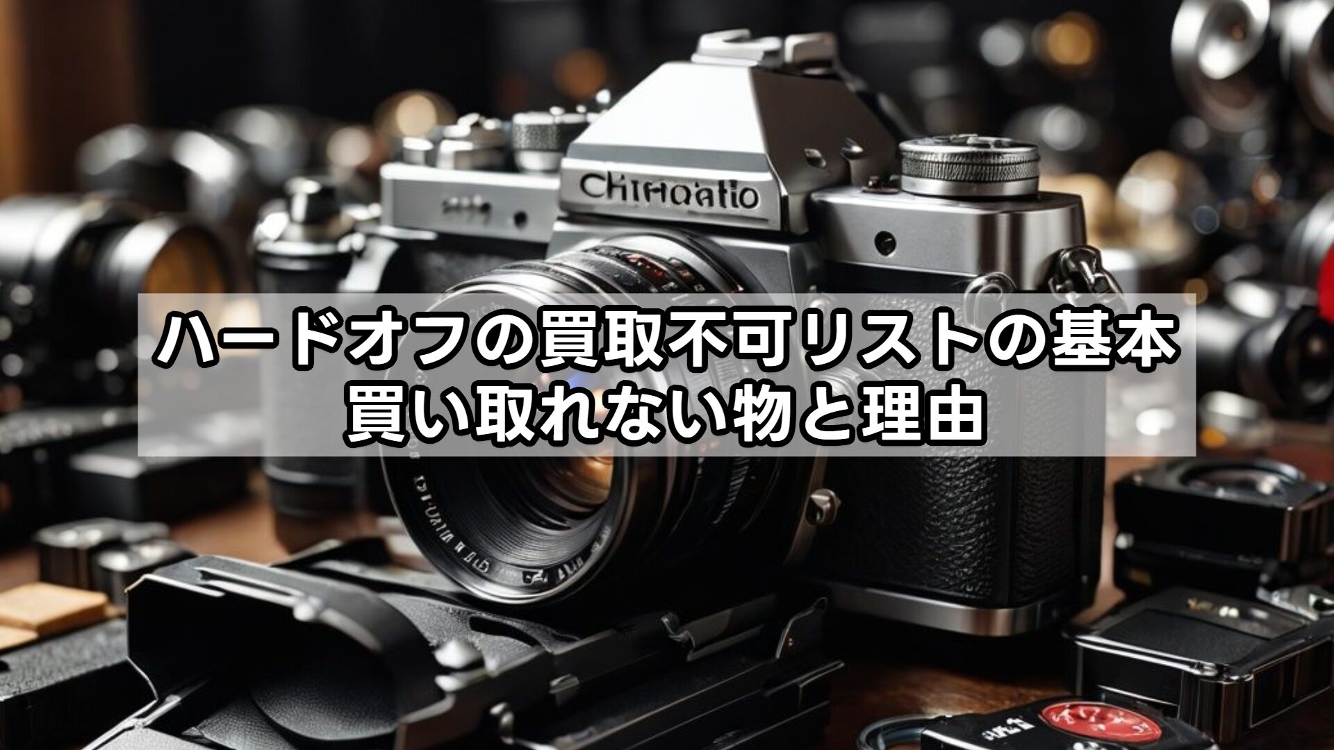 ハードオフの買取不可リストの基本｜買い取れない物と理由