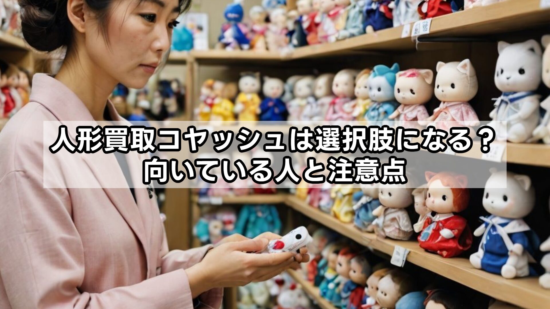 人形買取コヤッシュは選択肢になる？向いている人と注意点
