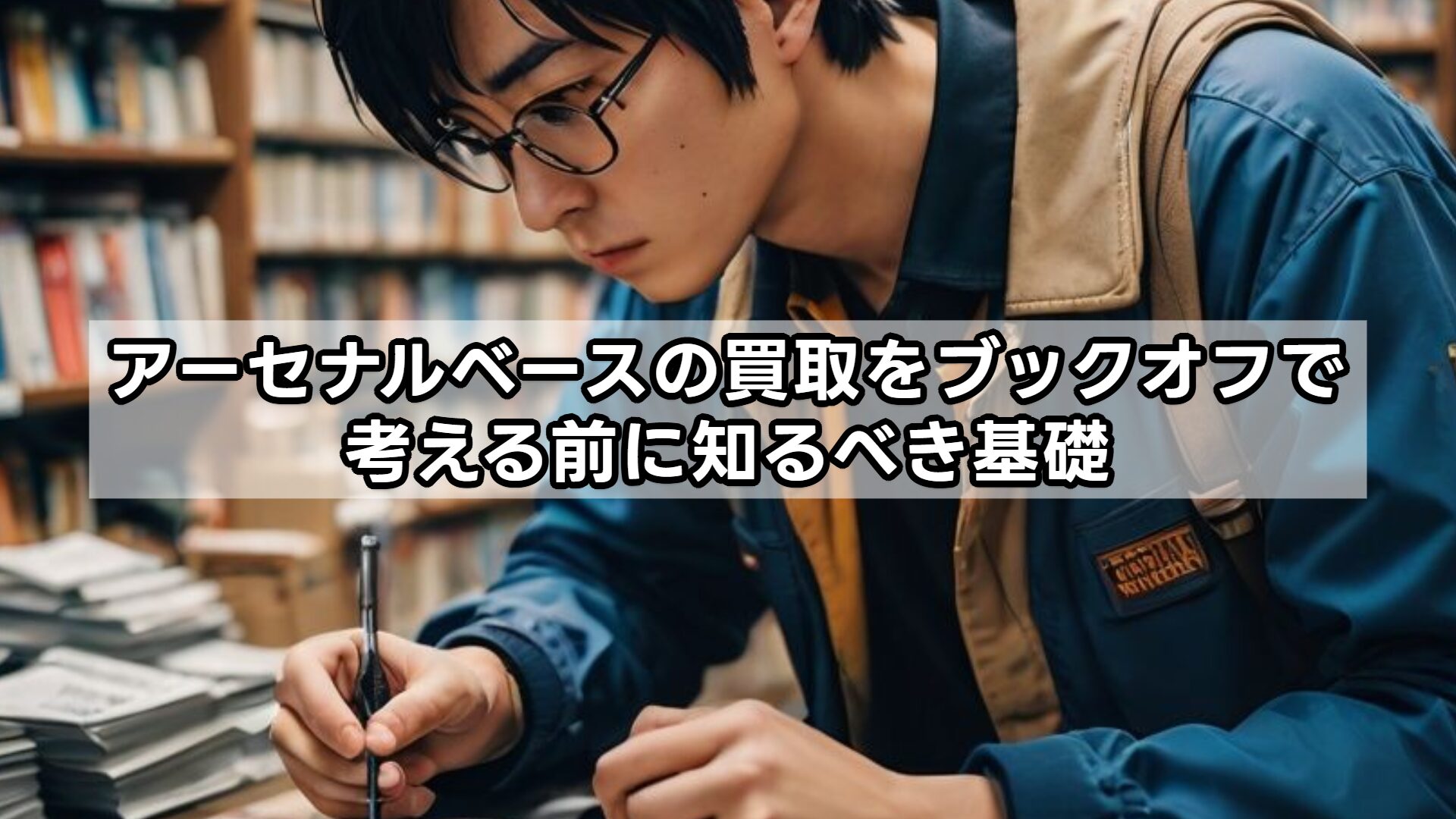 アーセナルベースの買取をブックオフで考える前に知るべき基礎