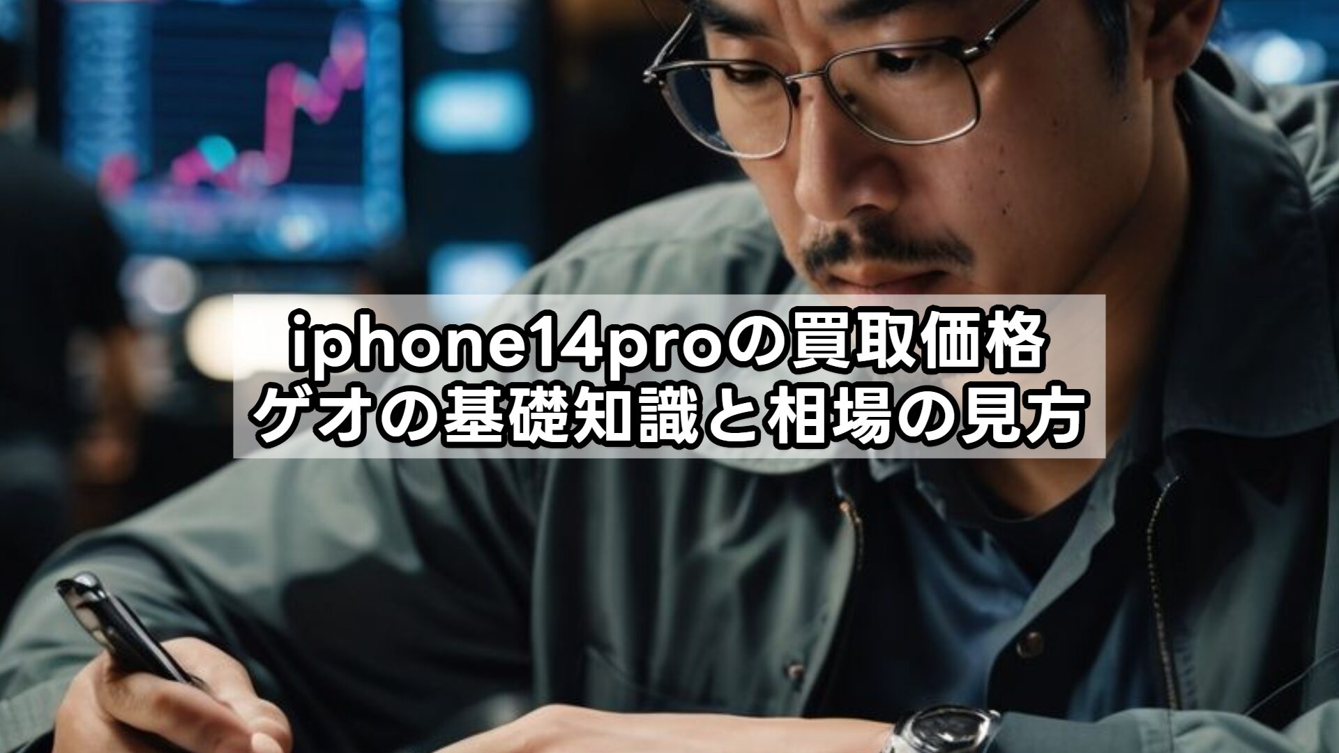 iphone14proの買取価格|ゲオの基礎知識と相場の見方