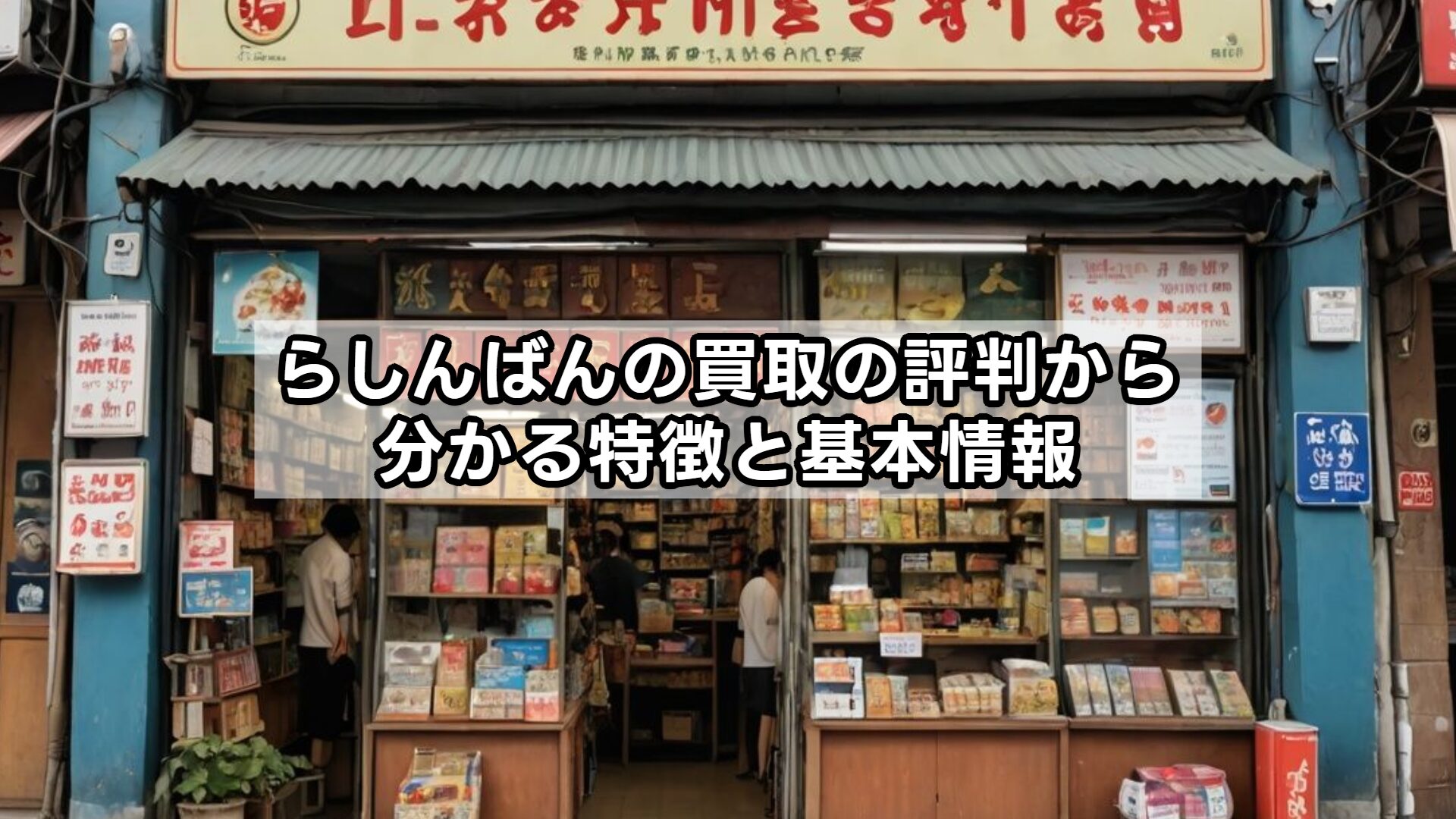 らしんばんの買取の評判から分かる特徴と基本情報
