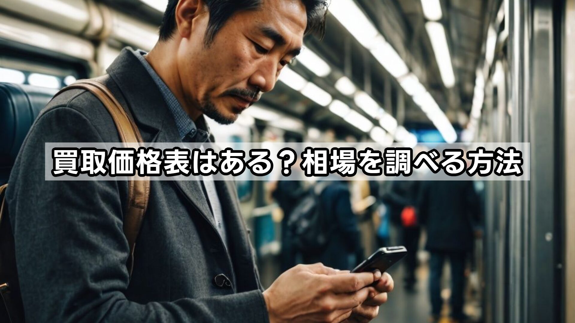 買取価格表はある？相場を調べる方法
