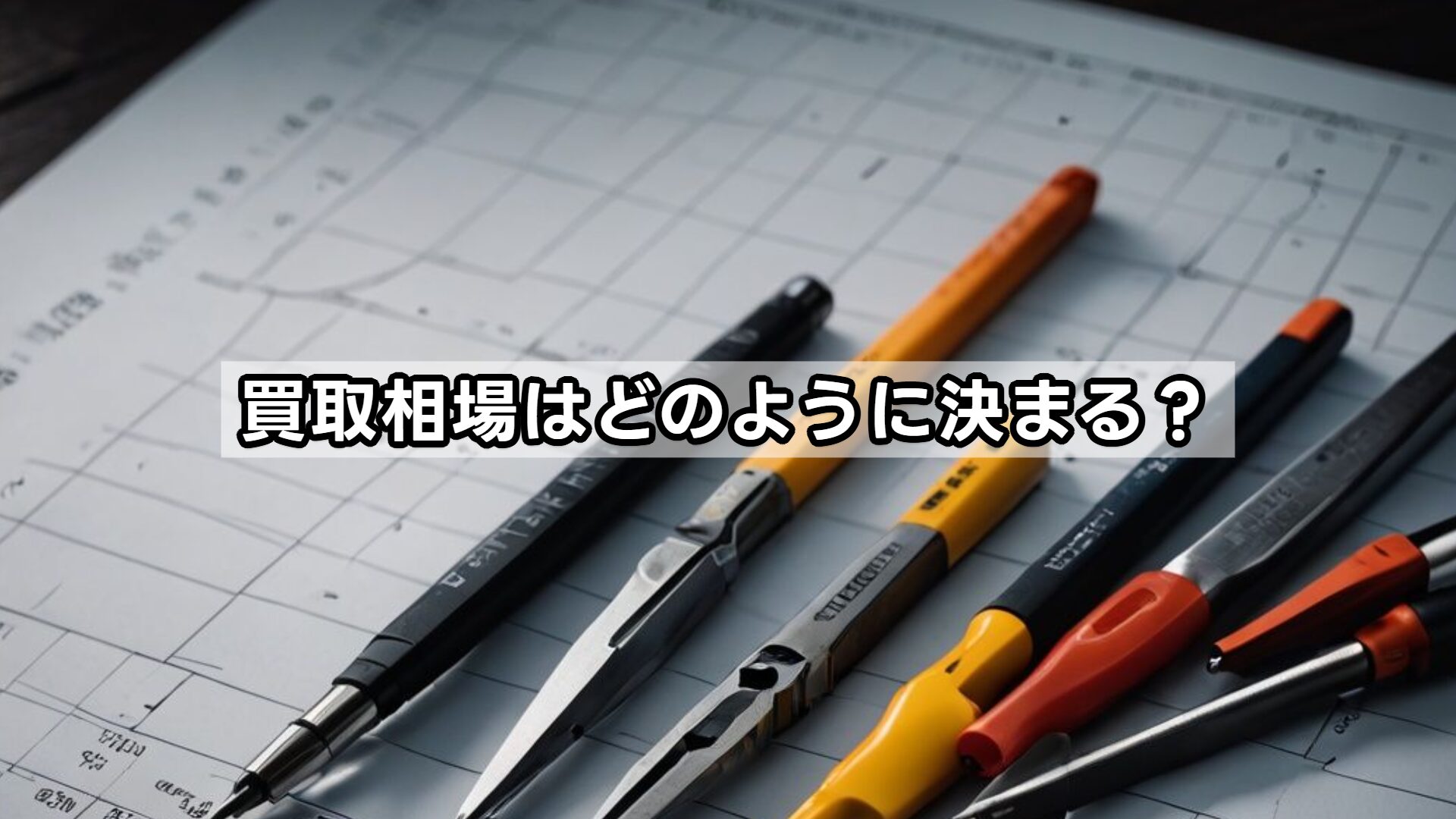 買取相場はどのように決まる？