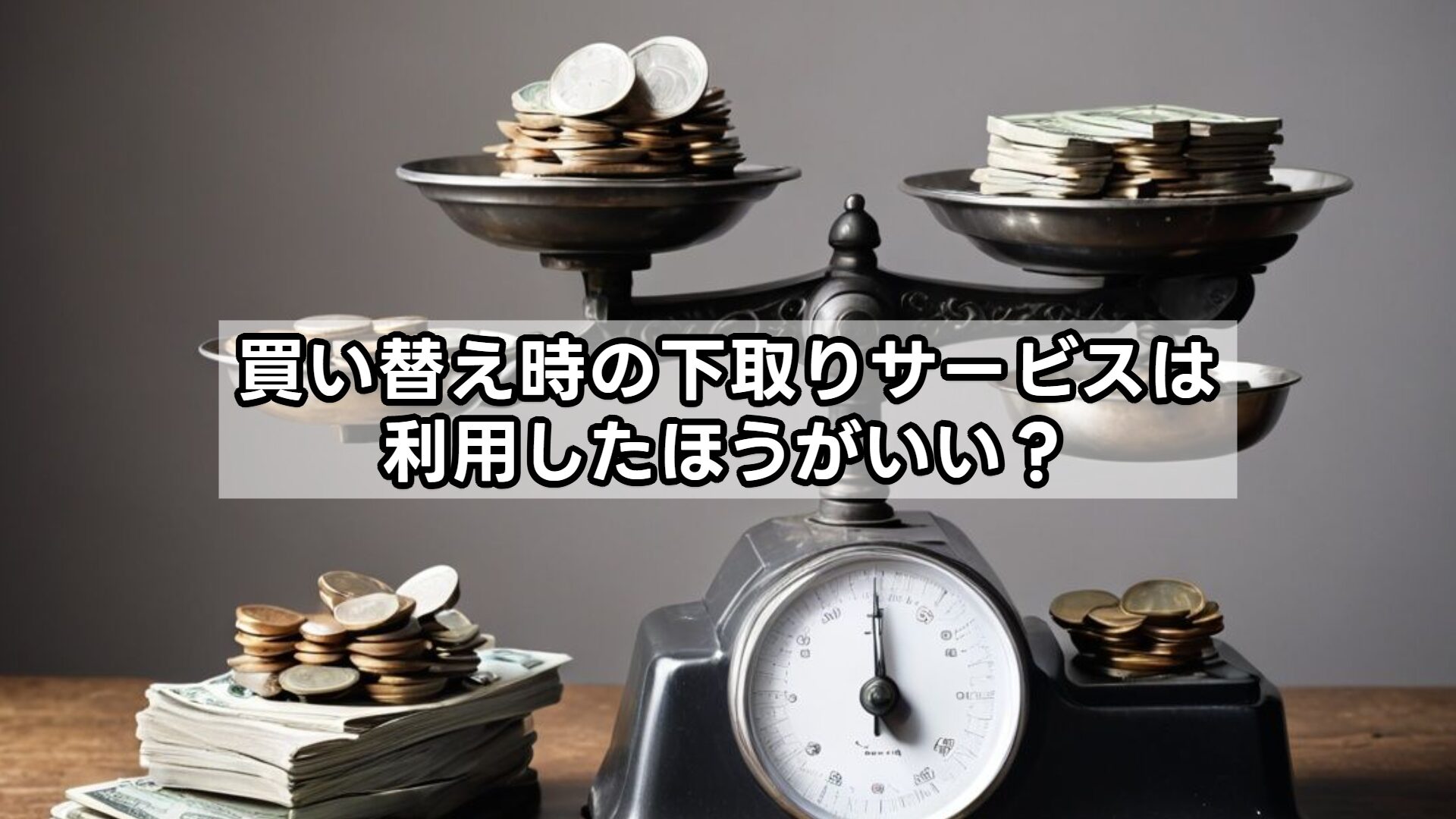 買い替え時の下取りサービスは利用したほうがいい？