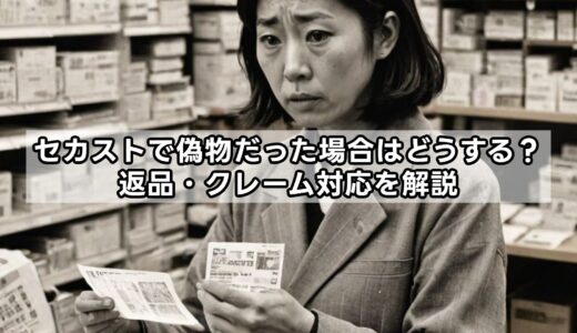 セカストで偽物だった場合はどうする？返品・クレーム対応を解説