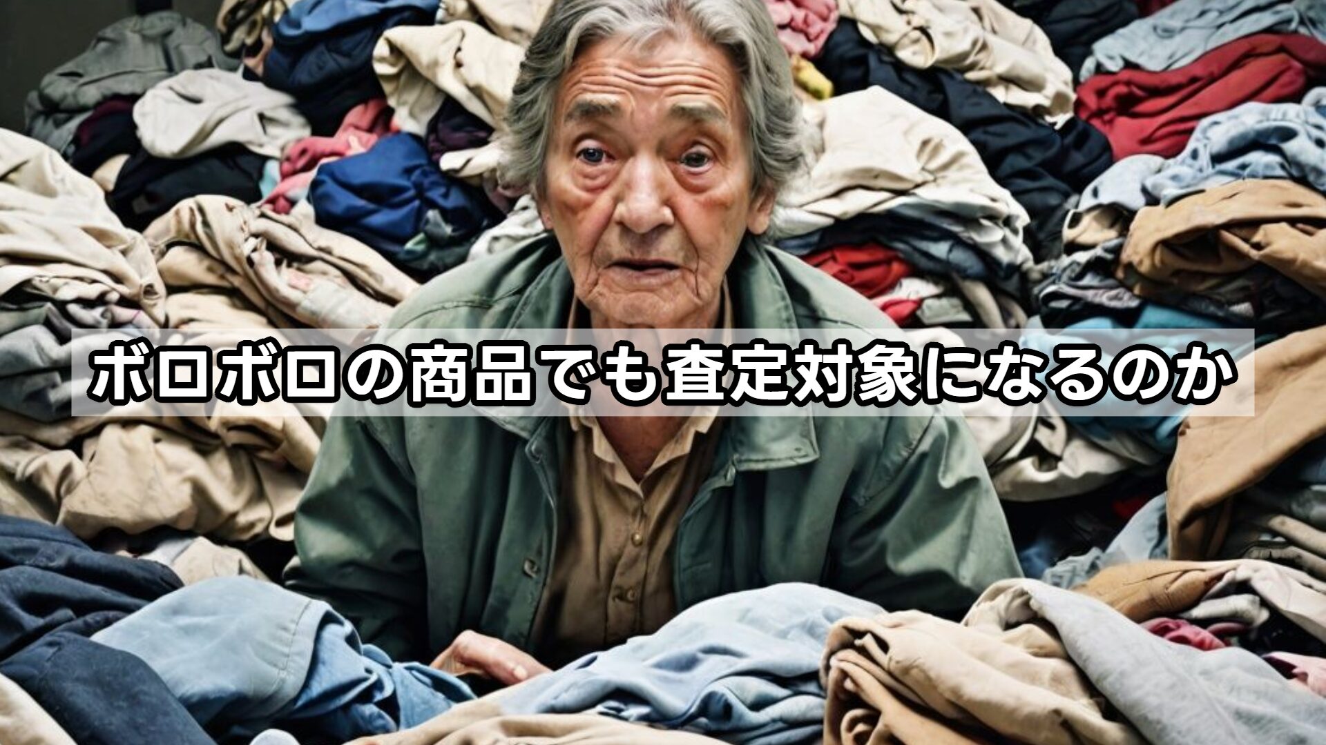 ボロボロの商品でも査定対象になるのか