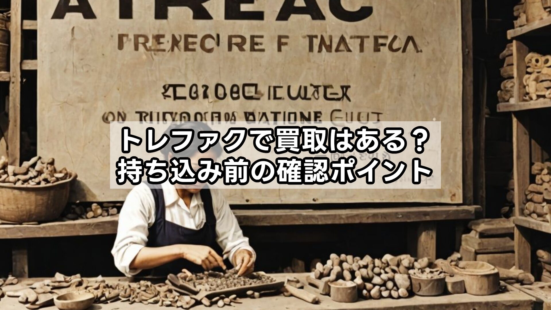 トレファクで買取はある？持ち込み前の確認ポイント